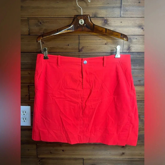 Ralph Lauren Dresses & Skirts - Polo Golf Ralph Lauren Golf Skirt size 12 great condition coral red color skort